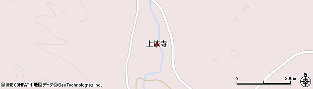 秋田県横手市雄物川町大沢（上法寺）周辺の地図