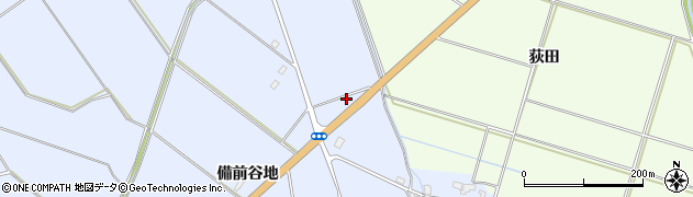 秋田県横手市平鹿町中吉田（尾巻）周辺の地図