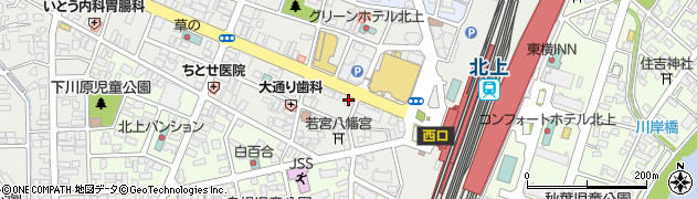 和賀商会周辺の地図