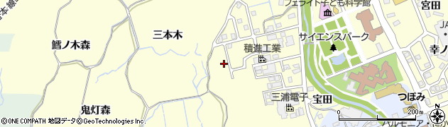秋田県にかほ市平沢平石30周辺の地図