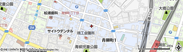鎌倉青柳店周辺の地図