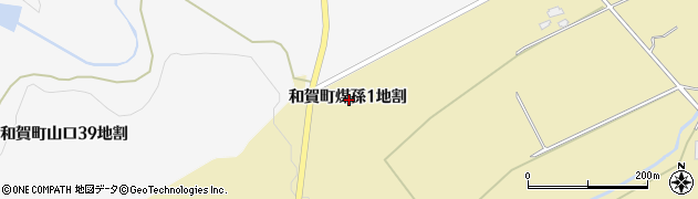 岩手県北上市和賀町煤孫１地割周辺の地図