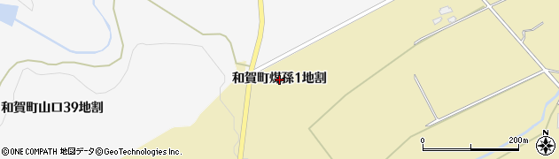 岩手県北上市和賀町煤孫（１地割）周辺の地図