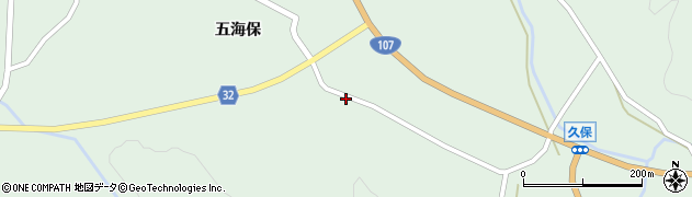 秋田県由利本荘市東由利舘合（片越）周辺の地図