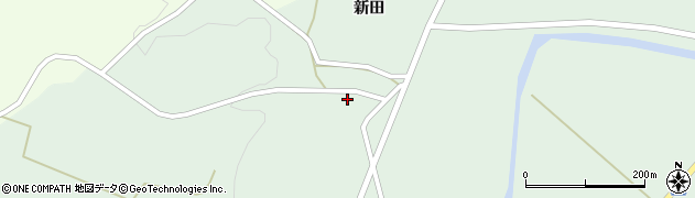 秋田県由利本荘市東由利舘合下ノ代61周辺の地図