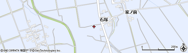 秋田県横手市平鹿町中吉田石塚70周辺の地図