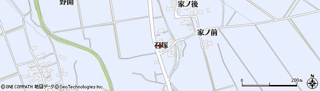 秋田県横手市平鹿町中吉田石塚27周辺の地図