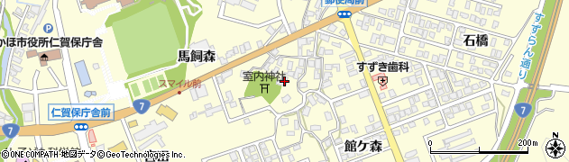 秋田県にかほ市平沢宮ノ前16周辺の地図