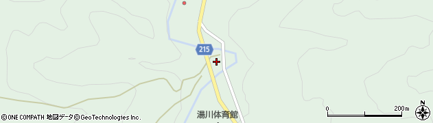 岩手県西和賀町（和賀郡）湯川（５３地割）周辺の地図