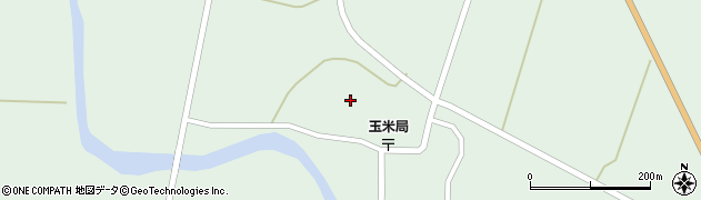 秋田県由利本荘市東由利舘合舘野周辺の地図
