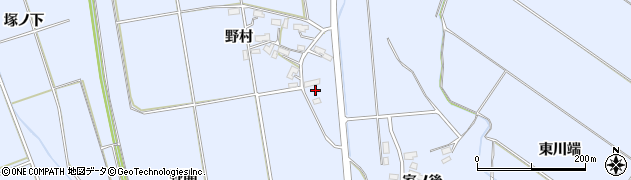 秋田県横手市平鹿町中吉田石塚59周辺の地図