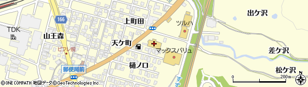 コメリハード＆グリーン仁賀保店周辺の地図