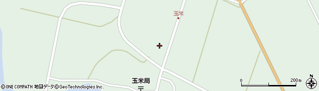 秋田県由利本荘市東由利舘合（前田）周辺の地図