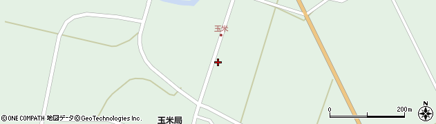 秋田県由利本荘市東由利舘合（中道）周辺の地図