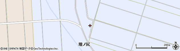 秋田県横手市雄物川町砂子田（大清水）周辺の地図