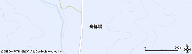 秋田県由利本荘市東由利田代舟打場周辺の地図