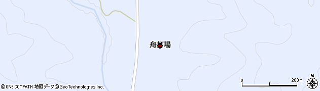 秋田県由利本荘市東由利田代（舟打場）周辺の地図