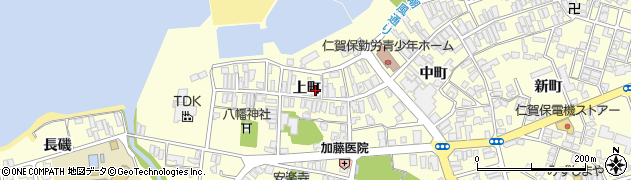 秋田県にかほ市平沢上町55周辺の地図