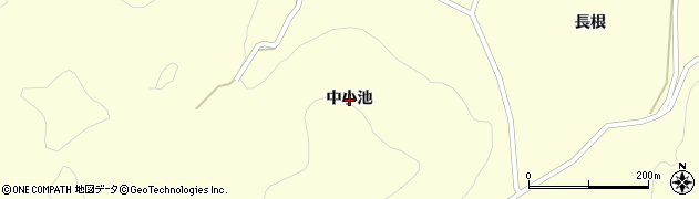 岩手県北上市口内町（中小池）周辺の地図
