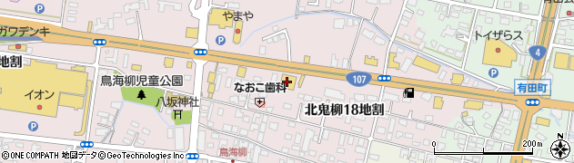 カラオケ招福亭メガクレヨン　北上インター店周辺の地図