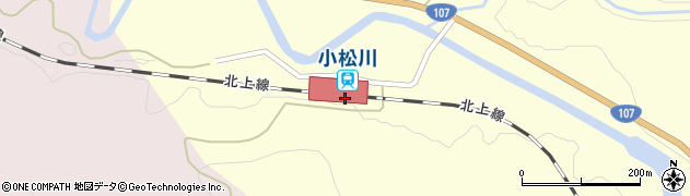 小松川駅周辺の地図