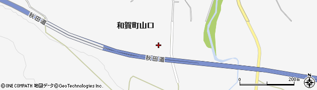 岩手県北上市和賀町山口（３８地割）周辺の地図
