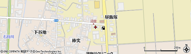 ＪＡ秋田ふるさと雄物川周辺の地図