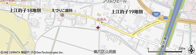 岩手県北上市上江釣子１９地割28周辺の地図