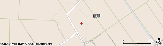秋田県横手市平鹿町浅舞鷹野周辺の地図