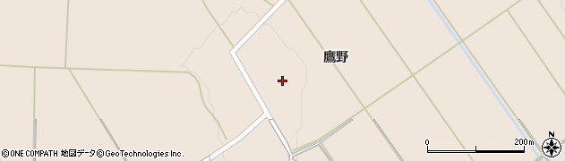 秋田県横手市平鹿町浅舞（鷹野）周辺の地図