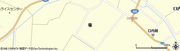 岩手県北上市口内町（飛）周辺の地図