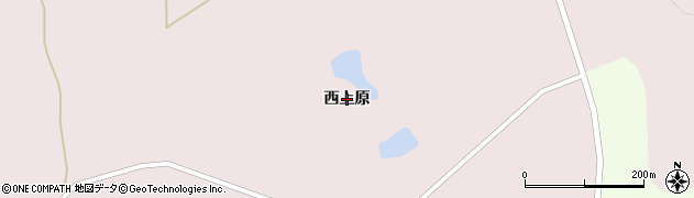 秋田県由利本荘市堰口（西上原）周辺の地図