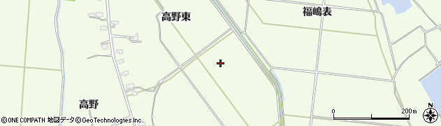 秋田県横手市平鹿町上吉田周辺の地図
