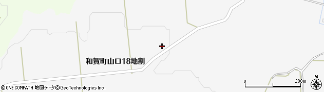 岩手県北上市和賀町山口１８地割215周辺の地図