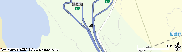 ＥＮＥＯＳ秋田自動車道（上下）錦秋湖サービスエリアＳＳ周辺の地図