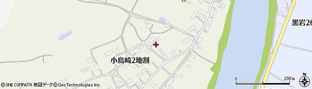 岩手県北上市小鳥崎周辺の地図