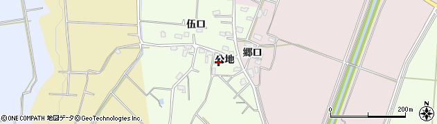 秋田県横手市平鹿町上吉田公地11周辺の地図
