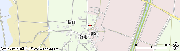 秋田県横手市平鹿町上吉田公地5周辺の地図