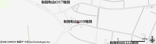 岩手県北上市和賀町山口１９地割周辺の地図