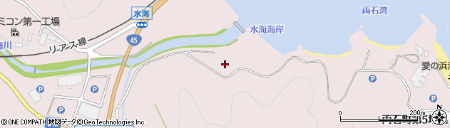 岩手県釜石市両石町（第５地割）周辺の地図