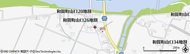 岩手県北上市和賀町山口２７地割94周辺の地図