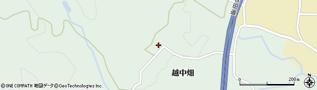 岩手県和賀郡西和賀町越中畑６５地割周辺の地図