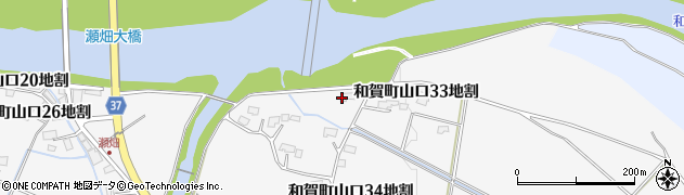 岩手県北上市和賀町山口（２８地割）周辺の地図