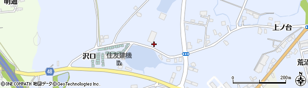 秋田県横手市赤坂中山5周辺の地図
