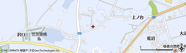 秋田県横手市赤坂中山47周辺の地図