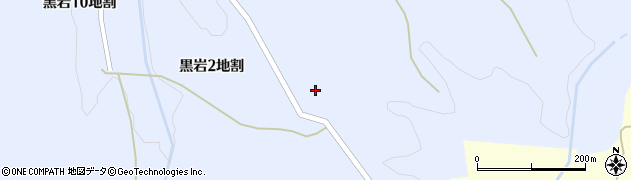 岩手県北上市黒岩３地割19周辺の地図