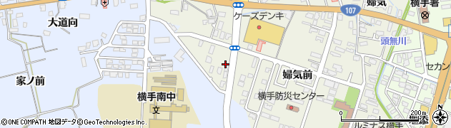 アサヒクリーニング婦気店周辺の地図