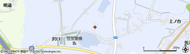 秋田県横手市赤坂中山2周辺の地図