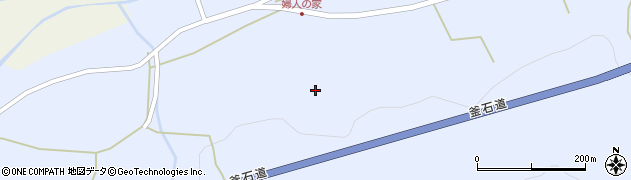 岩手県遠野市宮守町上鱒沢６地割周辺の地図