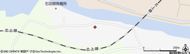 岩手県北上市和賀町山口１６地割周辺の地図